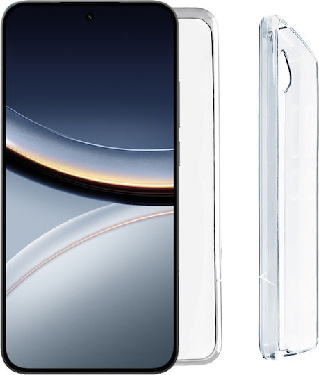 Volte-Tel Slimcolor Air Umschlag Rückseite Silikon Transparent (Poco F7)