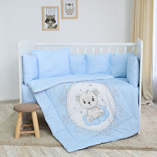 Lorelli Σет За Количка Little Bear Синьо
