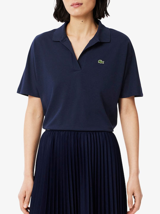 Lacoste Γυναικεία Μπλούζα Navy
