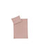 Julius Zöllner Baby Duvet Cover Set With Pillowcase Dusty Rose 100x135cm