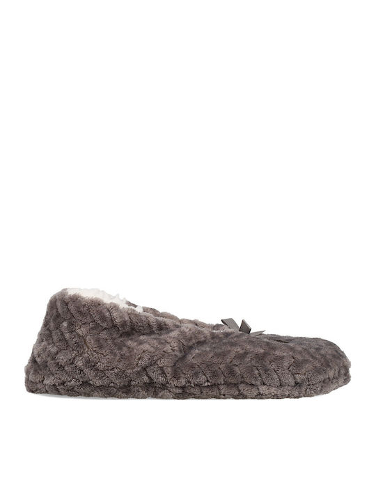 Migato Winter Women's Slippers with Fur Gray
