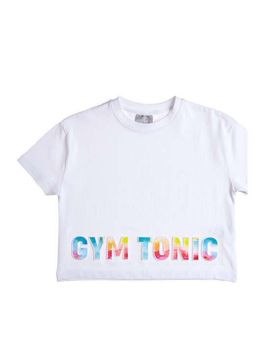 Gym Tonic Crop Top Weiß