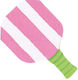 Xαρτοπετσέτες Luncheon Pickleball Paddle Pink Lime Linen 16.5x16.5cm Caspari 15 Tεμάχια