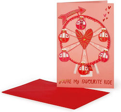 Love Wheel Поздравителна Картичка 17.5x12.5см