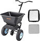 Vevor TCSBJ100LBSPEB08E001V0 Wheeled Seed/Fertilizer Distributor with Capacity 45.36kg