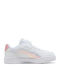 Kinder Sneaker mit Bügel- und Schleifenverschluss & Lichtern Weiß