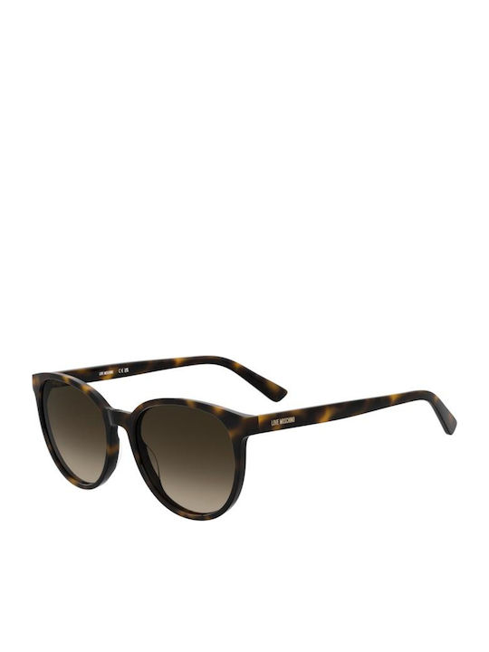 Moschino Unisex Sunglasses with Brown Frame and...