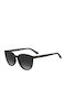 Moschino Unisex Sunglasses with Black Horn-Rimmed Frame and Black Lenses MOL103/S 807/9O