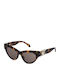 Just Cavalli Women's Sunglasses with Brown Plastic Frame and Brown Lens