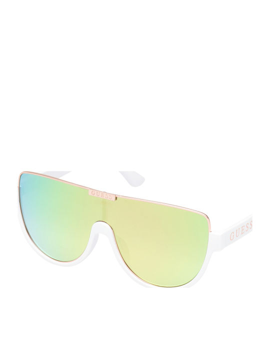 Guess Women’s Sunglasses with White Horn-Rimmed...