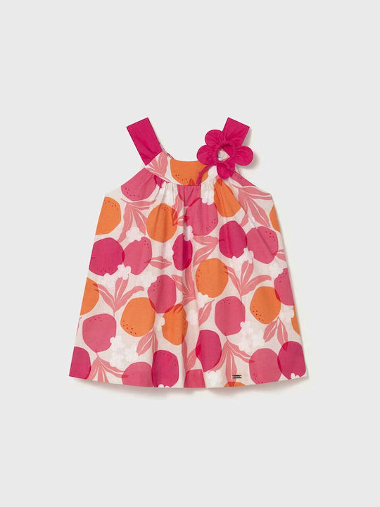 Girls Dress Sleeveless Red