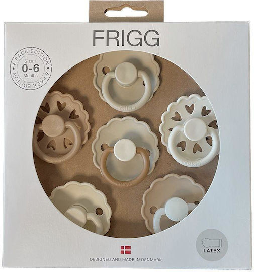 Frigg Биберони Каучук Нощна за 0-6 месеци 6бр