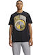 T-shirt Μαύρο