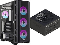 Preyon Nest Meshy+ Gaming Midi-Turm mit Seitenfenster Preyon Nest Meshy+ Gaming Midi-Turm mit Seitenfenster