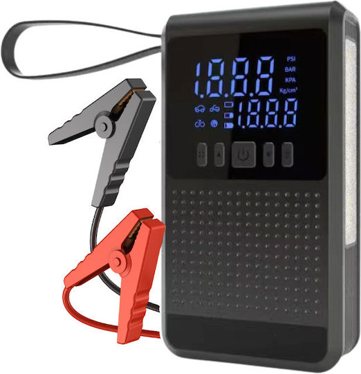 TCCBAC CC228 Portable Car Battery Jump Starter 10000mAh with Power Bank / USB / Pump / Φακό 12V