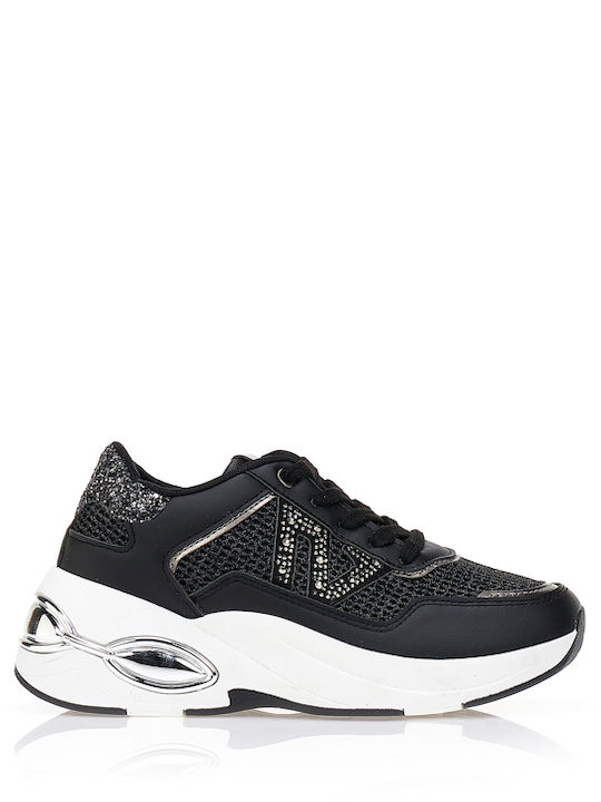 Tsoukalas Γυναικεία Sneakers Μαύρα