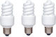 Set 5 Lămpi Fluorescente Panasonic Soclu E27 Putere 13w Formă Spirală Lumină Alb Rece Alimentare 220 240 V "efd13e672v-3" Sigiliu Verde 2,25 Lei