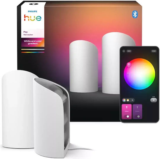Philips Smart Διακοσμητικό Φωτιστικό Hue Play LED 2τμχ
