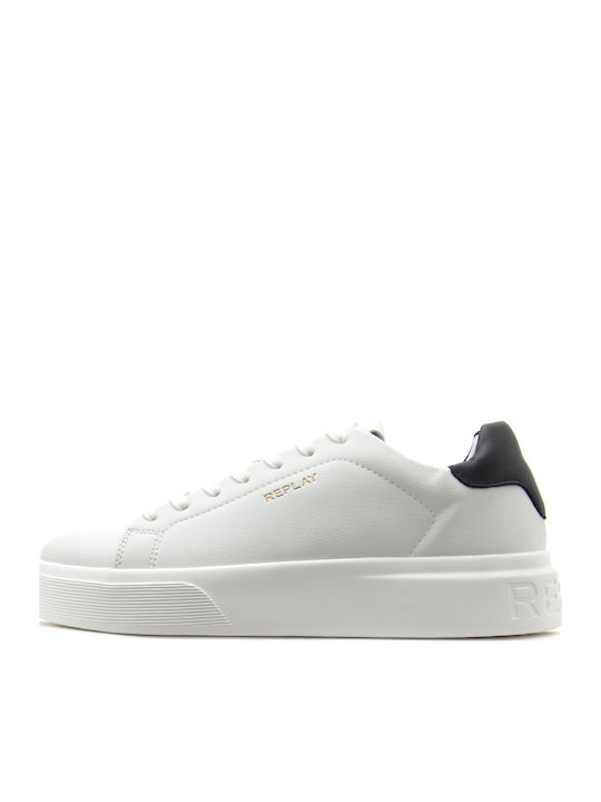 Replay Notting Future Sneakers Λευκό-μαύρο