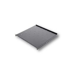 Raft Fix 19" 1u 300mm Fixare Frontală 2 Puncte Sarcină 30kg Gri Ral 7035 Dateup 9801130400