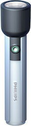 Philips 2000MAH Στεγανός Επαναφορτιζόμενος Φακός LED 400lm Philips 2000MAH Στεγανός Επαναφορτιζόμενος Φακός LED 400lm