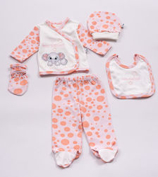 Evita Geschenkset für Baby-Kleidung 5 Stück