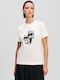 Ikon Γυναικείο T-shirt Εκρού