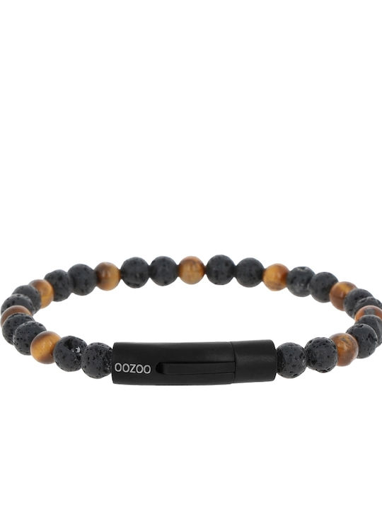 Oozoo Women's Bracelet with Eye Design Made of Stainless Steel 21cm