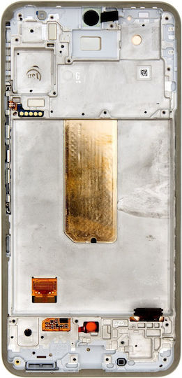 Samsung Οθόνη με Μηχανισμό Αφής και Πλαίσιο για Samsung A54 5G (Λευκό)