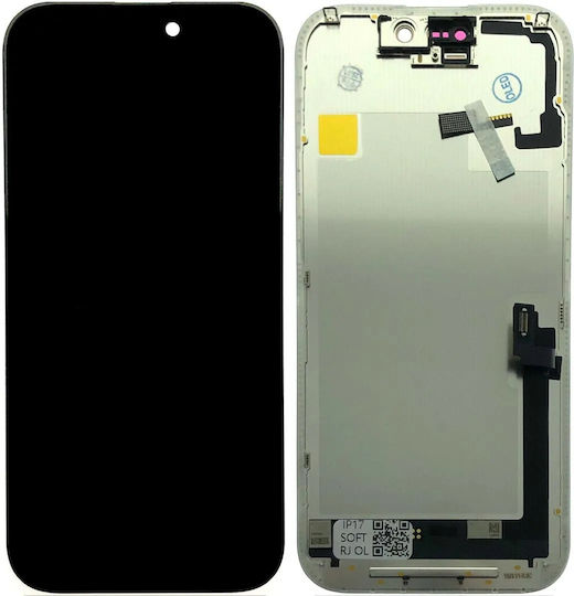 Екран OLED Soft със Сензорен Механизъм за iPhone 17 (Черен)