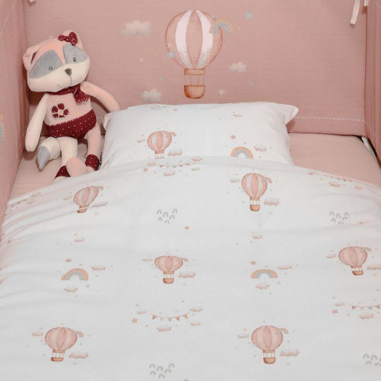 Baby Oliver Бебешка Долна Калъфка Многоцветен 100x140см.