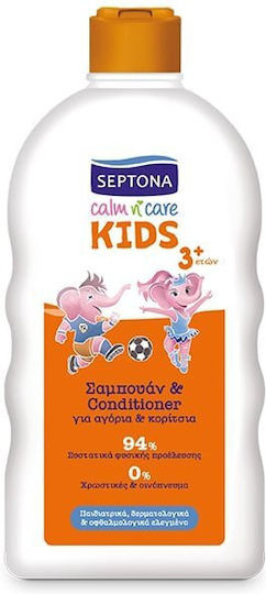 Septona Calm N' Care Kids Шампоан и Балсам Момчета и Момичета 3+ Години 500ml