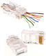 Bătaie De Trecere RJ45 UTP Cat.6 100 Buc Emtex emt-pr6-utp