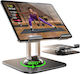 Lisen Tablet Stand Desktop Until 12.9" Black