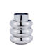 Butlers Vază Decorativă Sticlă Hoop Argintiu 20cm 1buc