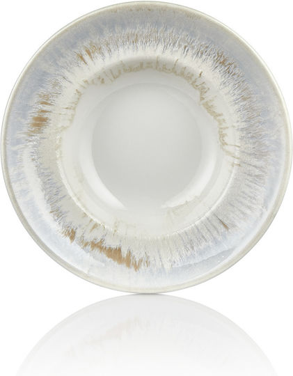 By Bone Wave Teller Suppe aus Porzellan mit Durchmesser 27cm 6Stück