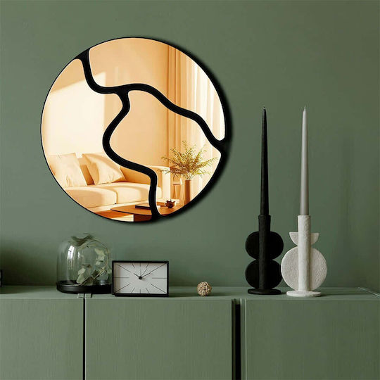 Wallity 587MRX1125 Καθρέπτης Κίτρινος Διαμέτρου 48cm Wallity 587MRX1125 Καθρέπτης Κίτρινος Διαμέτρου 48cm