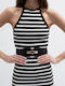 Wide Women's Belt Black
