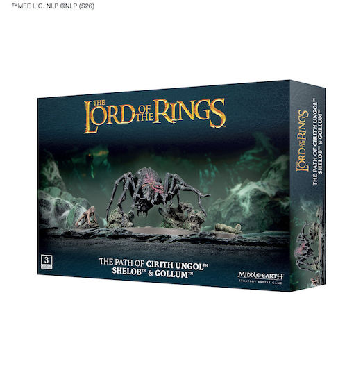 Warhammer Middle-earth Path Cirith Ungol Shelob & Gollum 30-102