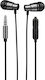 Kouvolsen KOS-6013 In-ear Handsfree Ακουστικά με Βύσμα 3.5mm Μαύρο