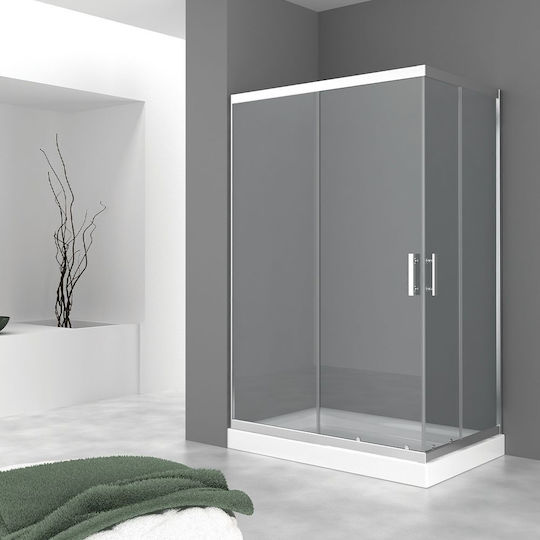 Orabella Stardust Easy Fix Καμπίνα Ντουζιέρας με Συρόμενη Πόρτα 90x80x200cm
