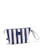La Millou Waterproof Cosmetic Bag Stripes Navy