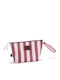 La Millou Waterproof Cosmetic Bag Stripes Pink