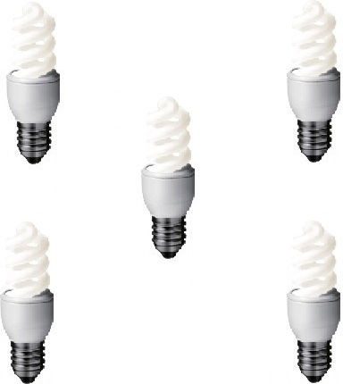 Set 3 Lămpi Fluorescente Panasonic Soclu E27 Putere 8w Formă Spirală Lumină Alb Rece Alimentare 220 240 V "efd8e65hd-5" Sigiliu Verde 1,35 Lei