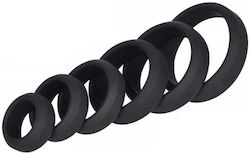Silicone Cock Ring Set 6 Pcs