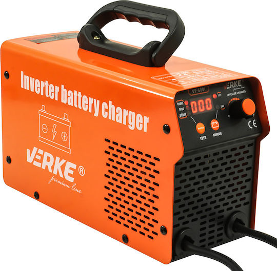 Verke VP-600i Starter-Charger Portabil Pentru Baterii Auto și Camion 12/24V