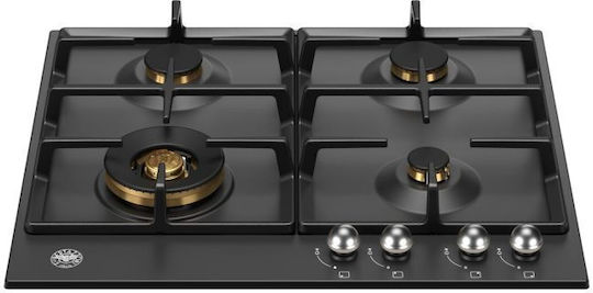 Bertazzoni P60 4l Her Ne Εστία Φυσικού Αερίου Αυτόνομη 60.2x52.2εκ.