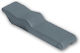 Plastic Occupant 96x29mm Grey
