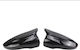 Καπάκια Καθρεφτών Vw Scirocco Eos Beetle Passat Cc Jetta Μαύρο Gloss