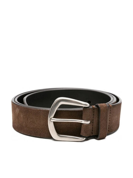 Herren Gürtel Leder Braun